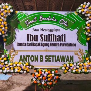 jual karangan bunga papan duka cita jember