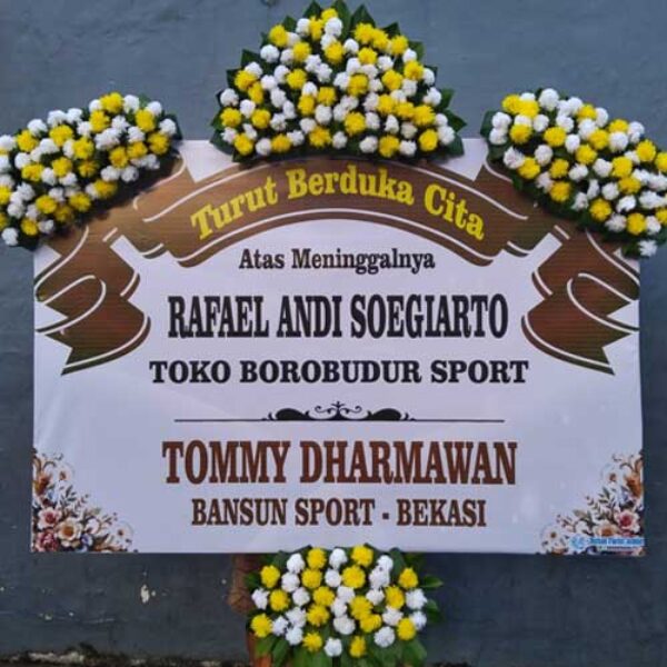 Bunga Papan Duka Cita