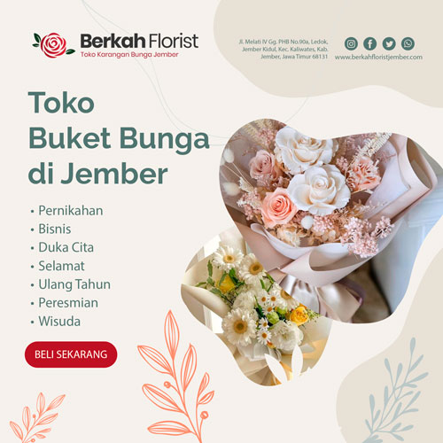 Toko Buket Bunga Jember