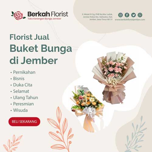 Jual Buket Bunga di Jember