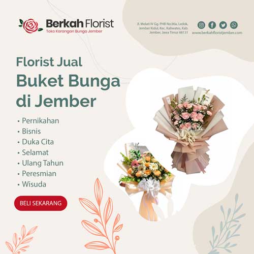 Jual Buket Bunga di Jember